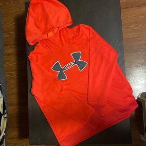 Under Amour orange cold gear hoodie